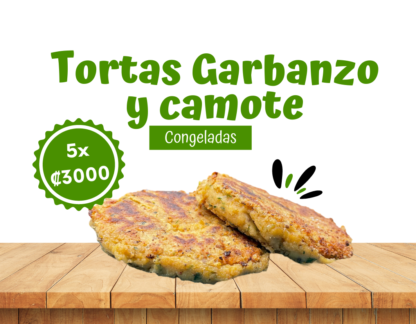 Tortas Garbanzo y camote